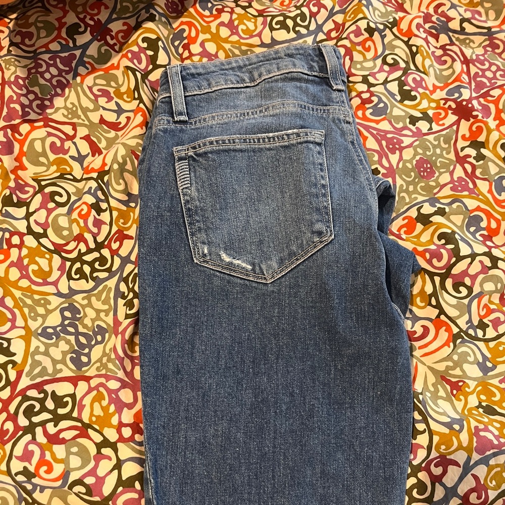 PAIGE demin cropped flare sz 27 NWT